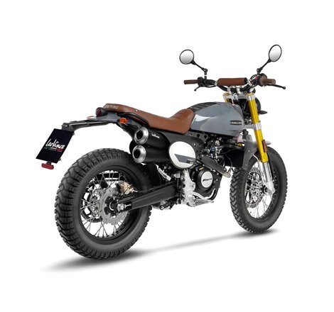 Silencieux GP DUALS CABALLERO 125 SCRAMBLER/FLAT TRACK - Homologué dB(A)