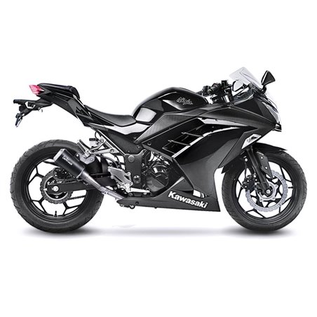 Silencieux LV-10 BLACK EDITION NINJA 250 R - Non Homologué