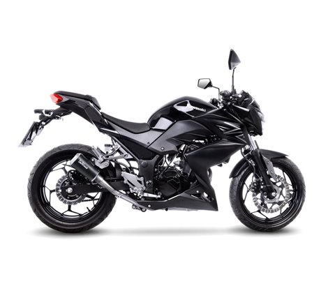 Silencieux LV-10 BLACK EDITION NINJA 250 R - Non Homologué