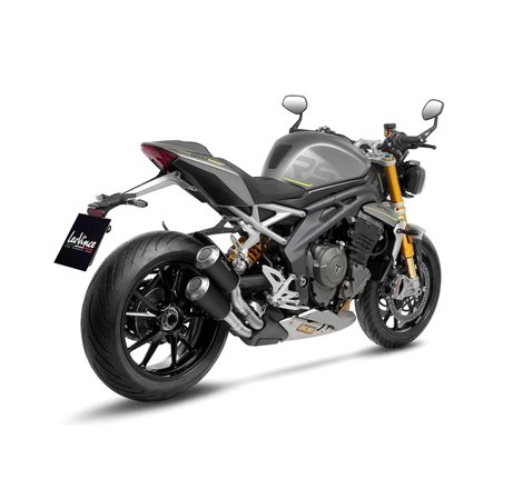 2 Silencieux LV-10 BLACK EDITION SPEED TRIPLE 1200 RR/RS - Homologué