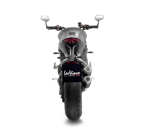 2 Silencieux LV-10 BLACK EDITION SPEED TRIPLE 1200 RR/RS - Homologué