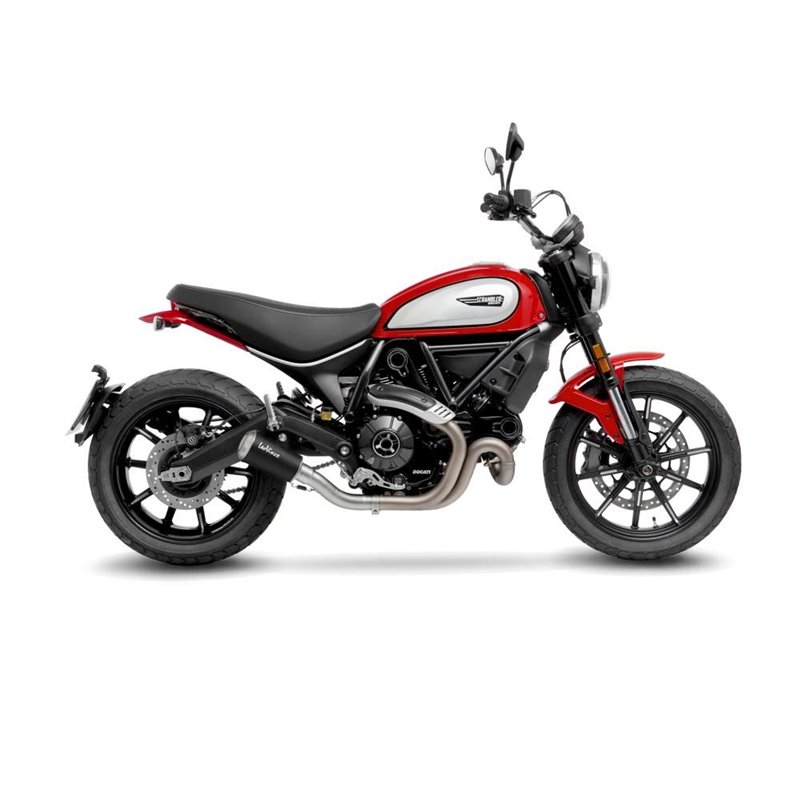 Silencieux LV-10 BLACK EDITION SCRAMBLER 800 - Non Homologué