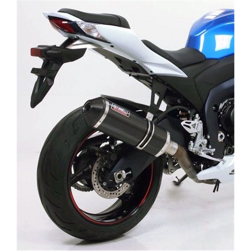 Pot GSX-R 1000 2012 Ligne Complète Ipersport Silencieux Carbone Homologué CAP.9