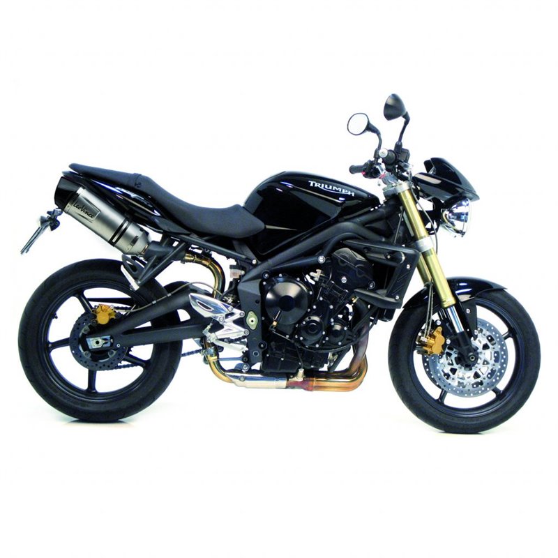 2 Silencieux LV ONE EVO STREET TRIPLE 675 - Homologué