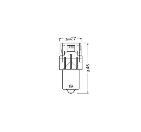 Ampoule Off-road ≙ P21W