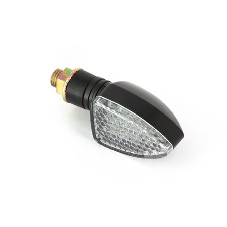 Paire de mini clignotants LED Triangle  - noir