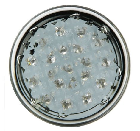 Paire de clignotants LED Rond - noir