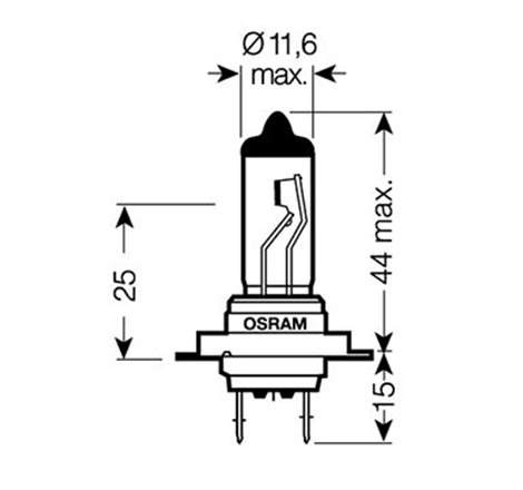 Ampoule H7 Svs - 12V 55W Px26d