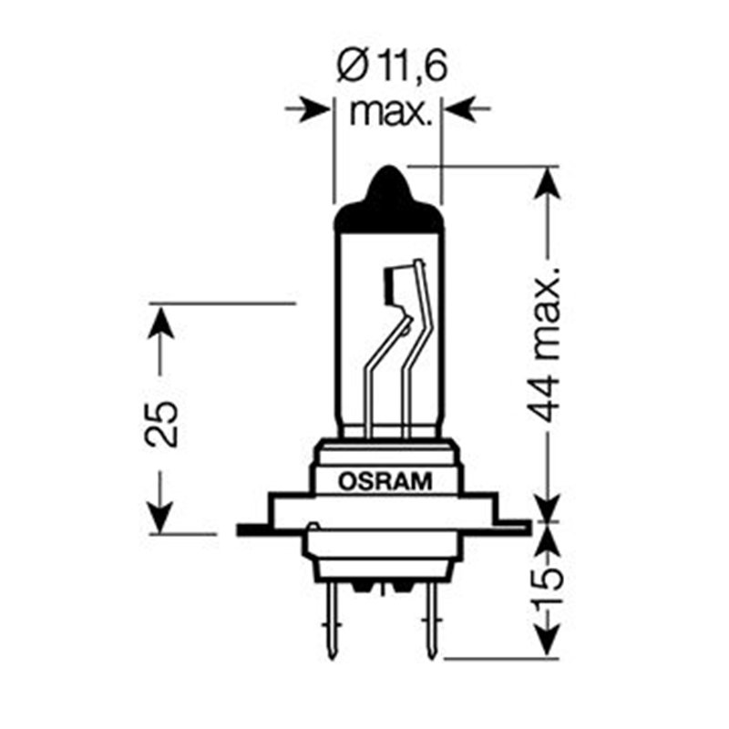 Ampoule H7 Svs - 12V 55W Px26d