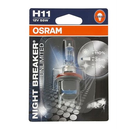 Ampoule H11 Night Breaker - 12V 55W Pgj19-2