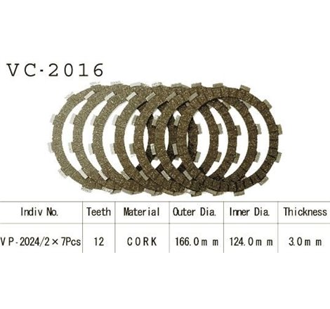 Kit Disques d'Embrayage Garnis Yzf 1000 R1 1998