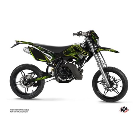 Kit Deco 50cc Graff Beta RR 50 Motard Vert