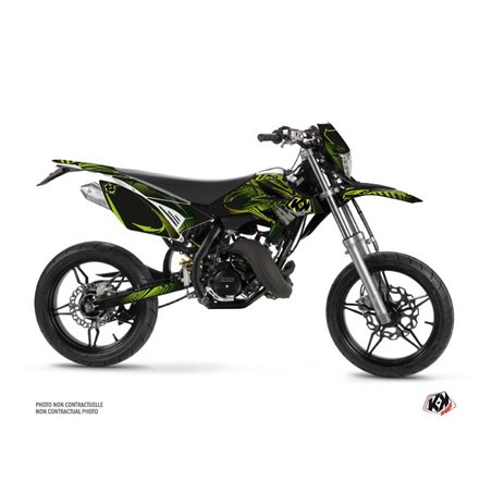 Kit Deco 50cc Graff Beta RR 50 Motard Vert