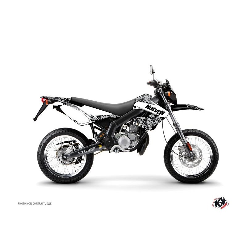 Kit Deco 50cc Predator Derbi DRD Xtreme Blanc