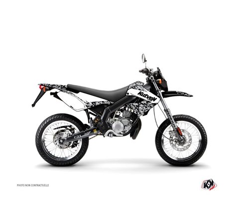 Kit Deco 50cc Predator Derbi DRD Xtreme Blanc