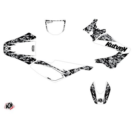 Kit Deco 50cc Predator Derbi DRD Xtreme Blanc