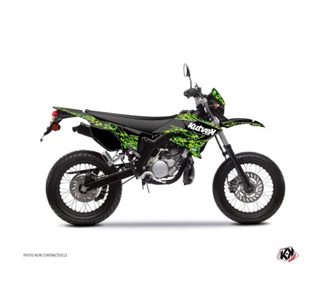 Kit Deco 50cc Predator MBK Xlimit Noir Vert