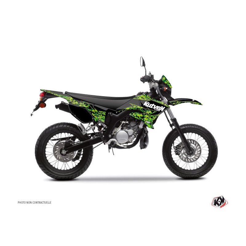 Kit Deco 50cc Predator MBK Xlimit Noir Vert