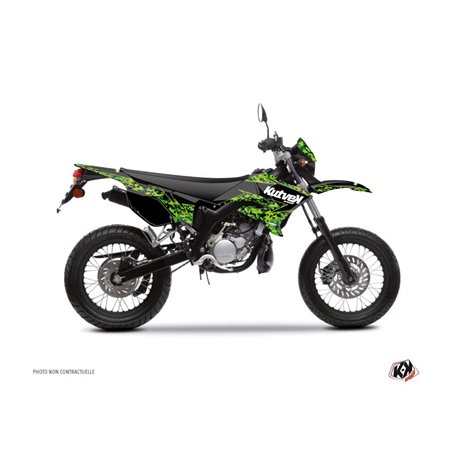 Kit Deco 50cc Predator MBK Xlimit Noir Vert