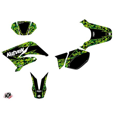 Kit Deco 50cc Predator MBK Xlimit Noir Vert