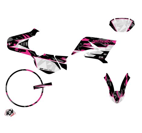 PACK Kit Deco + Housse de Selle 50cc BARBARIAN MBK Xlimit Rose