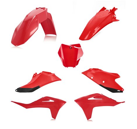 Kit Plastique Cycra 5 Elements GAS GAS MC 21 ORIGINE (ROUGE)