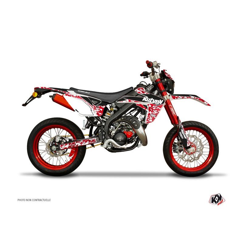 Kit Deco 50cc Predator Rieju MRT 50 Rouge