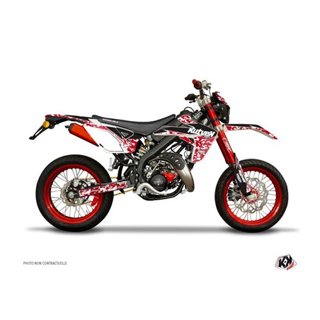 Kit Deco 50cc Predator Rieju MRT 50 Rouge