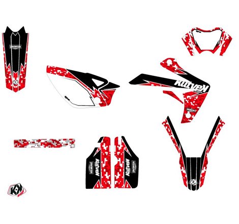 Kit Deco 50cc Predator Rieju MRT 50 Rouge