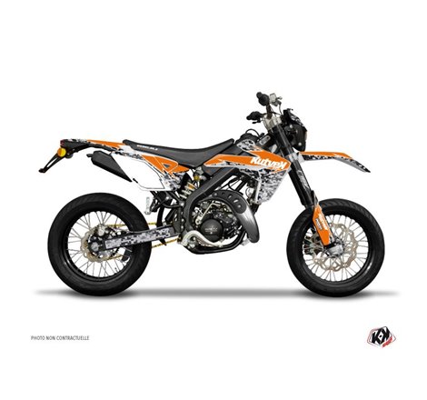 Kit Deco 50cc Predator Rieju MRT 50 Orange