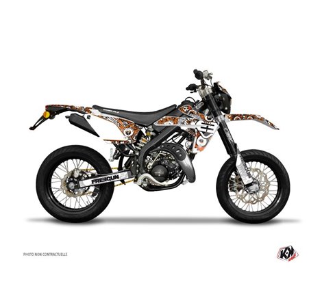 Kit Deco 50cc Freegun Eyed Rieju MRT 50 Orange