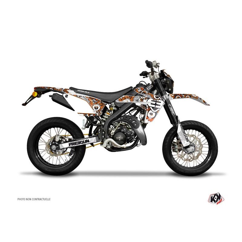 Kit Deco 50cc Freegun Eyed Rieju MRT 50 Orange