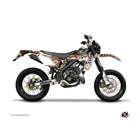 Kit Deco 50cc Freegun Eyed Rieju MRT 50 Orange