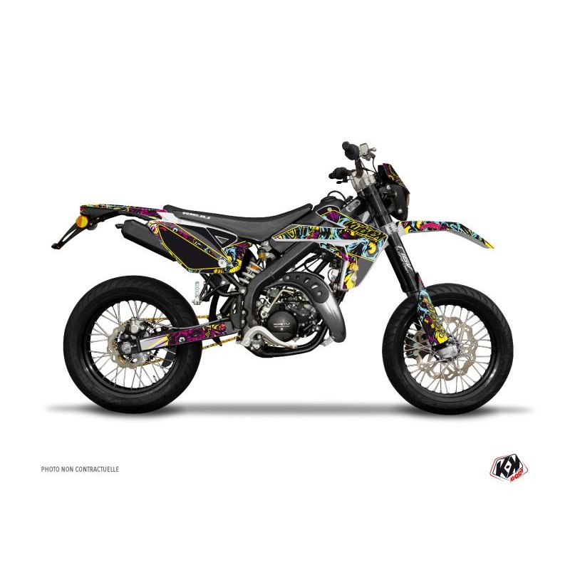 Kit Deco 50cc Zombies Colors Rieju MRT 50