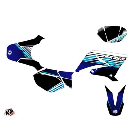 Kit Deco 50cc Flow Yamaha DT 50 Bleu