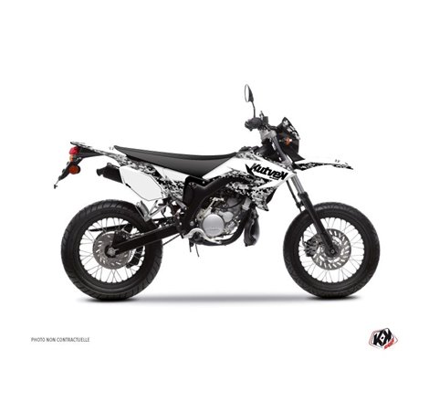 Kit Deco 50cc Predator Yamaha DT 50 Blanc