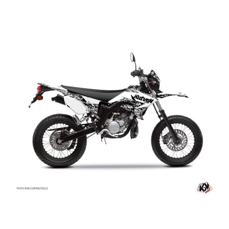 Kit Deco 50cc Predator Yamaha DT 50 Blanc