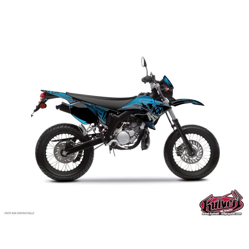 Kit Deco 50cc Graff Yamaha DT 50 Bleu