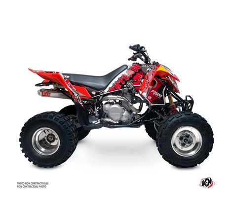 Kit Déco Quad Outlaw Polaris Outlaw 525 Noir Rouge (2007)