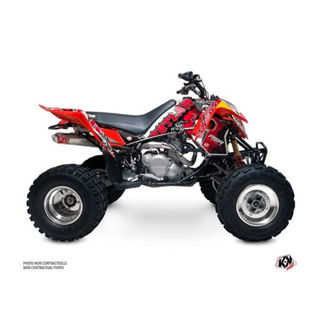 Kit Déco Quad Outlaw Polaris Outlaw 525 Noir Rouge (2007)