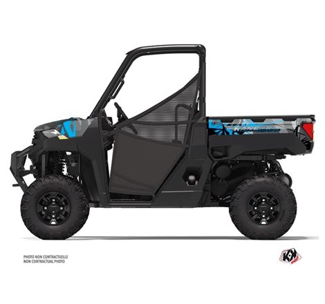 Kit Déco SSV Evil Polaris Ranger 1000 Gris Bleu (2022-2023)