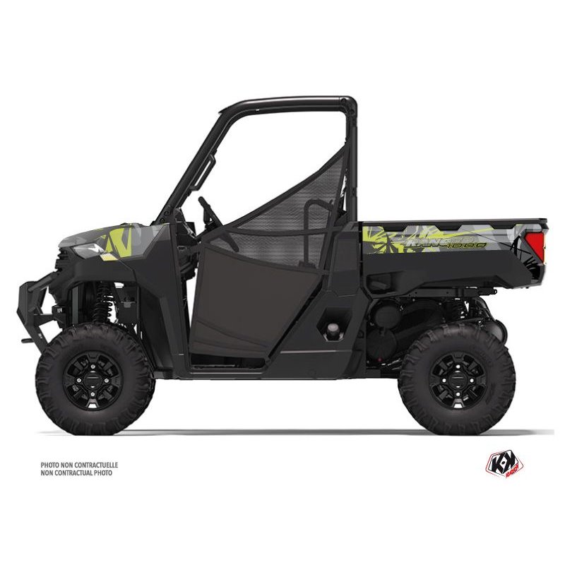 Kit Déco SSV Evil Polaris Ranger 1000 Gris Vert (2022-2023)