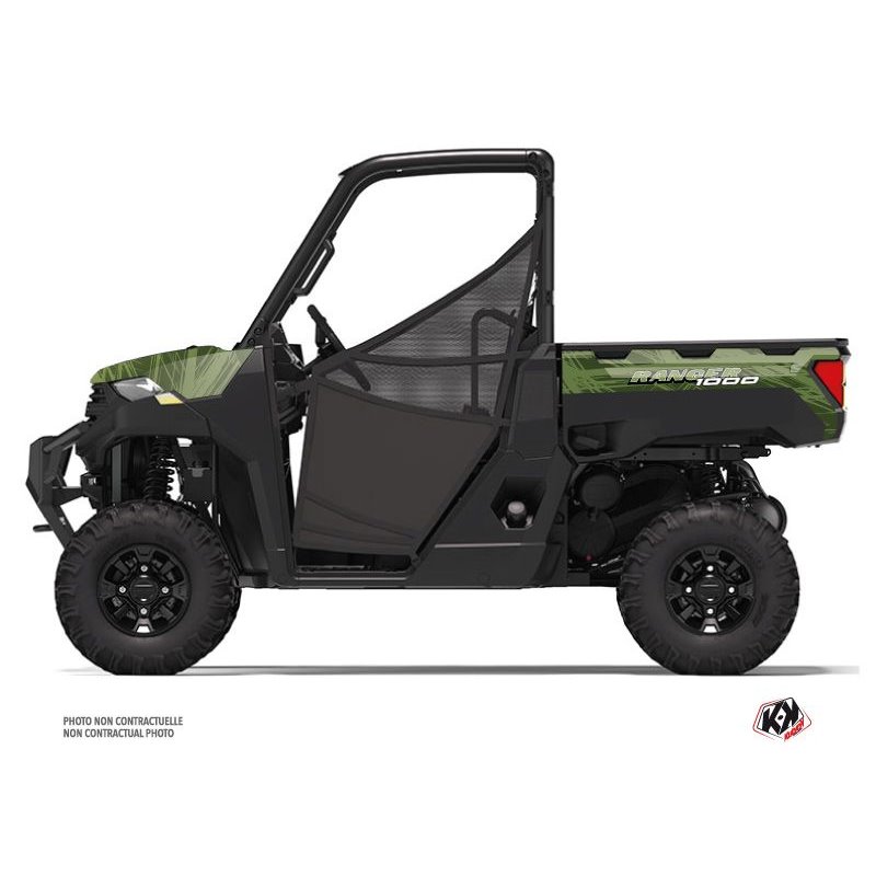 Kit Déco SSV Squad Polaris Ranger 1000 Noir Vert (2022-2023)