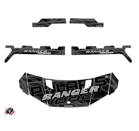 Kit Déco SSV Squad Polaris Ranger 1000 Noir Gris (2022-2023)