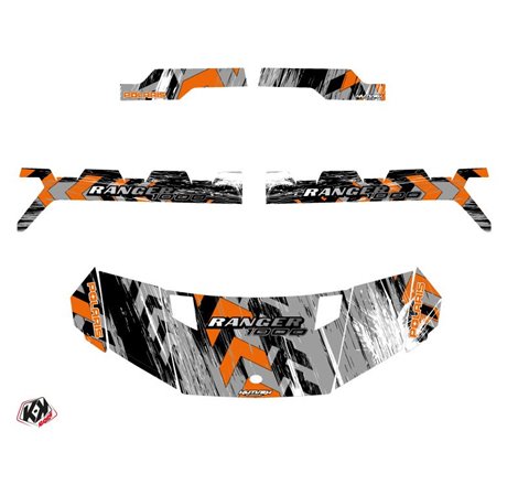 Kit Déco SSV Lifter Polaris Ranger 1000 Orange (2022-2023)