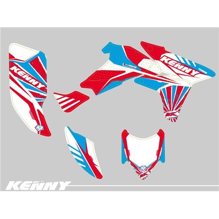 Kit Déco Quad Kenny Honda 450 TRX (2004-2005)