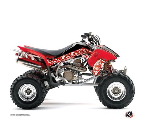 Kit Déco Quad Predator Honda 450 TRX Rouge (2004-2005)