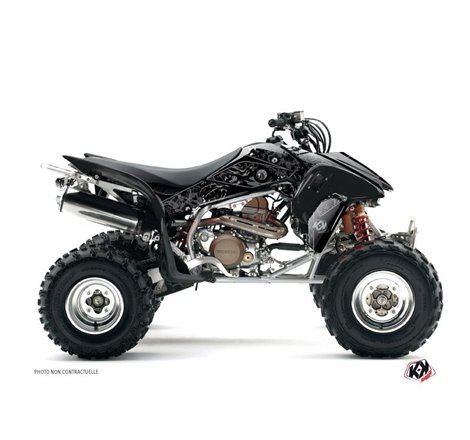 Kit Déco Quad Zombies Dark Honda 450 TRX Noir (2004-2005)