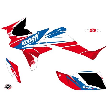 Kit Déco Quad Stage Honda 450 TRX Bleu Rouge (2008-2009)