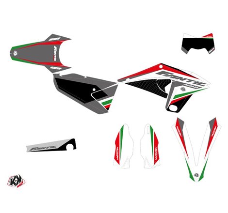 Kit Deco Moto Cross Mantova Fantic 125 XE Vert